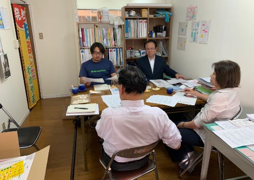 打ち合わせの様子１
